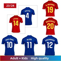 2023 2024 Getafe Soccer Jerseys Mayoral Latasa Greenwood Jaime Mata Unal Alena Maksimovic Arambarri Milla Jose Angel Fan Football Shirts Hommes Uniformes