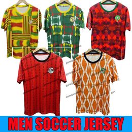 2023 2024 Ghana Maroc Soccer Jerseys Coupe Sénégal MANE Hakimi SAISS 23 24 Cameroun Maillot de Foot Ziyech National KOUYATE SARR Team Serbie _Jersey