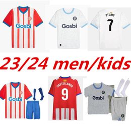 2023 2024 Girona fc voetbalshirts STUANI 23 24 thuis weg CASTELLANOS VALERY TONI BORJA GARCIA VILLA ALEIX GARCIA voetbalshirts TSYGANKOV Camiseta de Futbol 999