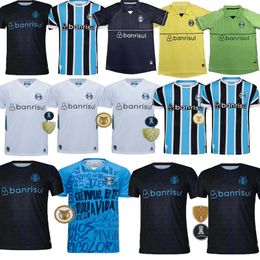 2023 2024 Gremio Voetbalshirts SUAREZ FERREIRA LUAN VILLASANTI DIEGO SOUZA KANNEMANN F.CRISTALDO INDIO 23 24 voetbal mannen shirt 4XL