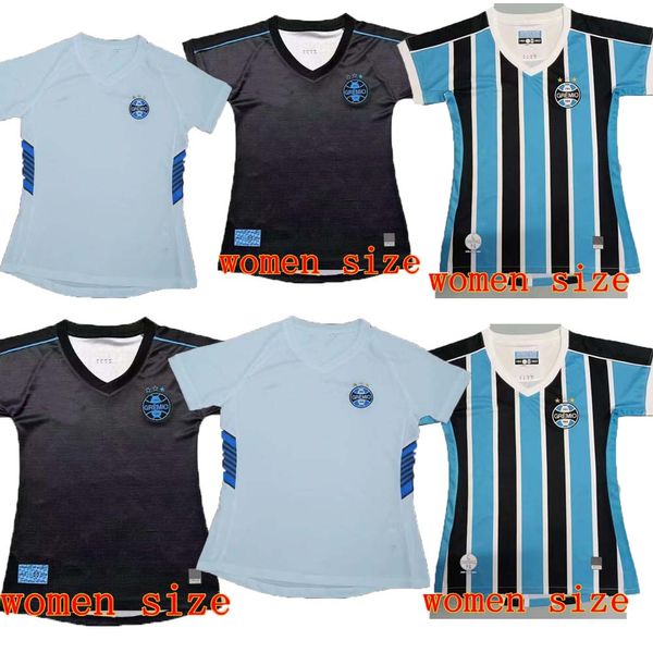 2023 2024 Gremio Soccer Jerseys SUAREZ FERREIRA LUAN VILLASANTI DIEGO SOUZA KANNEMANN F.CRISTALDO INDIO 23 24 Chemise femme football 4XL