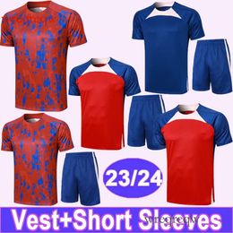 2023 2024 Griezmann training slijtage mouwloze kit voetbal jersey Koke Memphis Correa M. Llorente Morata Carrasco R. de Paul voetbal shirts vest -uniformen