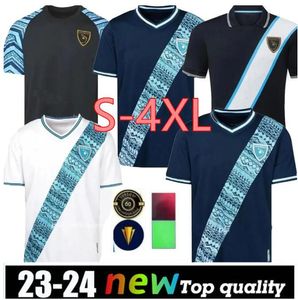 2023 2024 Guatemala Nationaal Team Voetbalshirts heren S-4XL derde 23 24 LOM CEBALLOS PELEG OSCAR SANTIS Home Wit Uitvoetbalshirts Uniformen voor volwassenen op voorraad66666