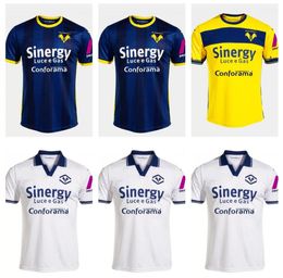 2023 2024 Hellas Verona Fchrustic Voetbalshirts 23 24 Henry Verdi Lasagna Tameze Doig Voetbalshirts Korte Mouw Uniformen Mannen