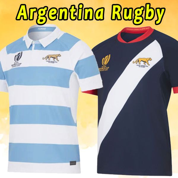 2023 2024 Argentine de haute qualité Home and Away Rugby Jersey World Cup S-5XL Chemises uniformes 23 24