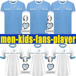 2023 2024 Camisetas blancas de casa Blanco Israel Jerseys de fútbol para hombre Safuri Jehezkel Hemed Selmani Ansah Home Blue Blue Away White Football Shirts Uniformes 23 24 24