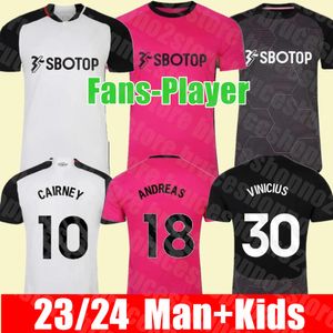 2023 2024 Thuis weg Ful Ham RAUL voetbalshirt WILLIAN CAIRNEY J.PALHINHA ROBINSON DE CORDOVA-REID ANDREAS REED REAM ADAMA MUNIZ TETE CASTAGNE voetbal heren kindershirts