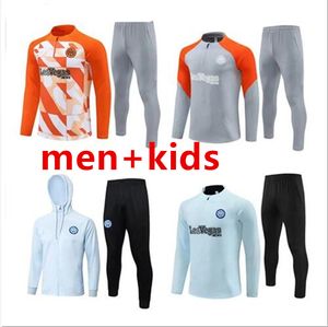 2024 25 Inter Tracksuit Lautaro Chandal Futbol Soccer Milano Training Suit 23 24 MILANS HOMMES ET ENFANT