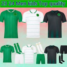 2023 2024 Irlande Soccer Jerseys Kit DOHERTY DUFFY 23 24 3ème Euro National Egan Brady Keane McCabe Hendrick McClean Football Jersey Hommes Uniformes Manches courtes Enfants