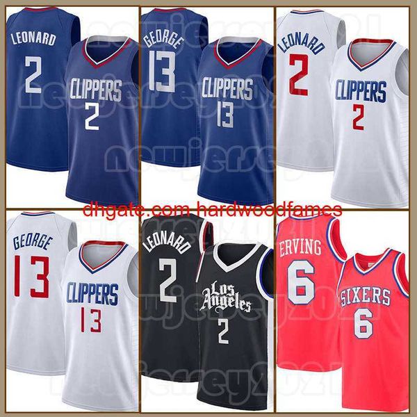 2023-2024 Kawhi Paul George camisetas de baloncesto Leonard Mens City Donovan Mitchell Collin Sexton negro azul blanco camisa 2 13 45