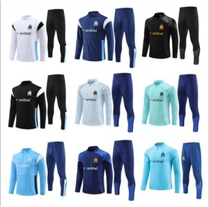 2023 2024 Survêtement enfants et adultes MILIK PAYET Marseille survetement fottball Training suit veste maillot 23 24 OM homme survêtement football jogging ensemble