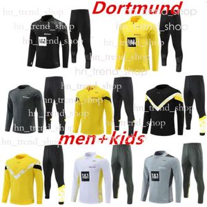 2023 2024 KIDS EN MAN BORUSSIA DORT MUND Tracksuit jas Soccer Sets Reus Bellingham Trainingspak