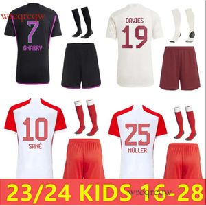 2023 2024 Kits de football pour enfants à la maison Jersey de football
