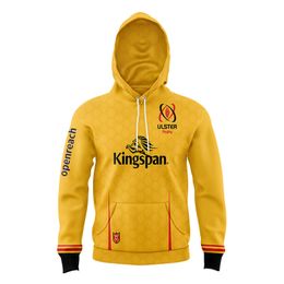 2023 2024 Rugby Hoody voor kinderen 23 24 Ulster Hoodies Jongens Meisjes Thuis weg Outdoor Hoodies