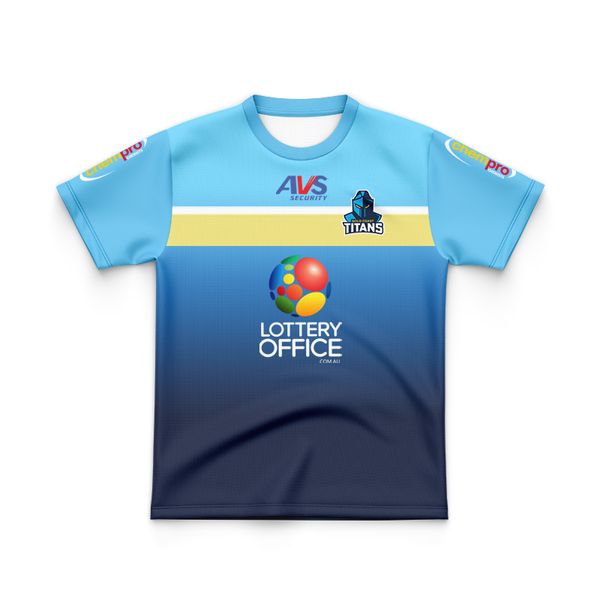 2023 2024 Camiseta de rugby para niños 23 24 Camiseta de los Titans de Gold Coast para niños y niñas Camiseta de local visitante para exteriores Camisetas para niños