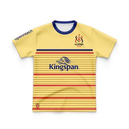 2023 2024 Camiseta de rugby para niños Ulster Jersey Niños Niñas Camiseta de local visitante al aire libre Camisetas para niños