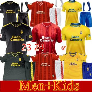 Las Palmas shirt 2023 2024 HERRERA SANDRO Vieira Jesus Mesa Las Palmass thuis en uit Las Palmas Sports Union 3e wedstrijd shirt Penaranda voetbalshirt voor heren, kinderen