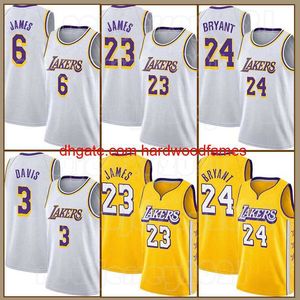 2023-2024 LeBron James Basketball Jersey 0 6 23 7 Russell Westbrook City Carmelo Anthony Hommes Davis City8 24 Nom du joueur Black Mamba Hommes