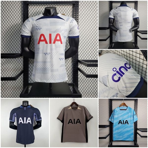 2023 2024 MADDISON SON Camisetas de fútbol ROMERO KULUSEVSKI RICHARLISON Camiseta de fútbol Hogar lejos 23 24 KULUSEVSKI BISSOUMA JOHNSON Tottenham Kit de fútbol Hombres Conjuntos para niños