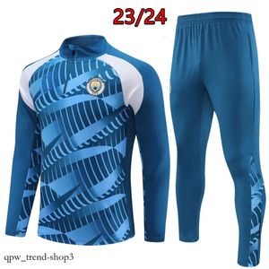 2023 2024 Man City Soccer Tracksuit Hommes et enfants 23 24 Football Tracks Costume Training Costume Jogging Chandal Futbol survivre 376