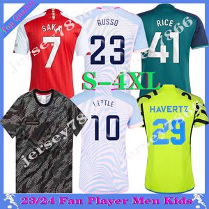 2023 2024 MEAD LITTLE G.JESUS SAKA Jersey de football 23 24 WILLIAMSON MIEDEMA RUSSO McCABE L.CODINA CATLEY ODEGAARD Kits de football pour femmes Uniformes de chemise Fans Player S-4XL