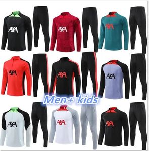 2023 2024 Hommes Soccer LVP Survêtement 22 23 24 Jersey de football MAC ALLISTER Enfants Football Training Suit Survêtements Survetement Foot Chandal Kits de jogging Ensembles