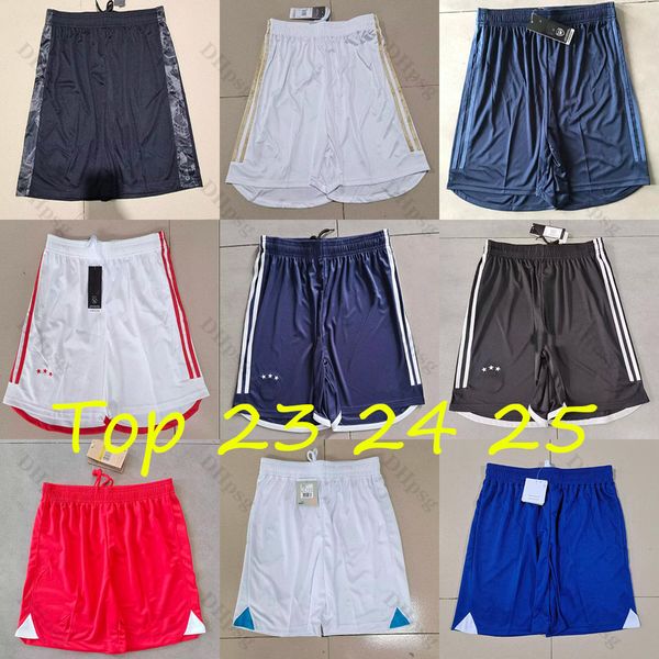 2023 2024 Hombres de fútbol Shorts Paris Mbappe Haaland Ansu Fati Saka CFC Sterling Shorts 2023 24 cortos de fútbol Shorts Tamaño S-XXL