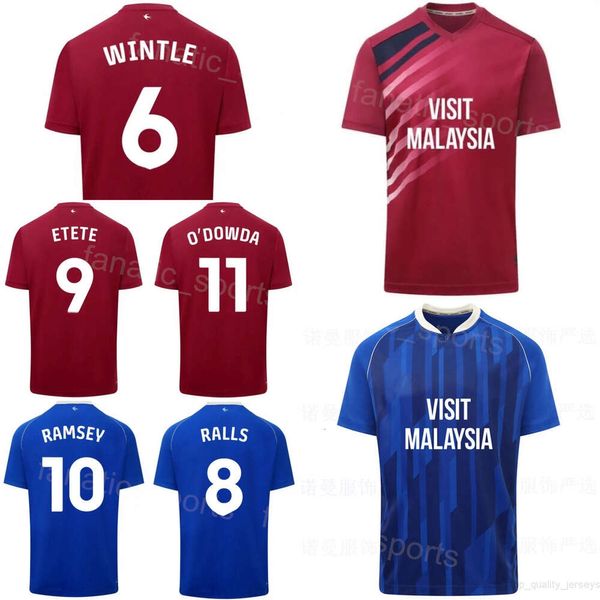 2023 2024 Hommes 5 Maillots de football MCGUINNESS 4 GOUTAS 6 WINTLE 16 GRANT 8 RALLS 32 TANNER 17 COLLINS 12 UGBO 10 RAMSEY 9 ETETE Kits de maillots de football pour les fans de sport Club KaDiFu