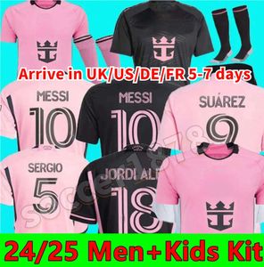 24 25 Messis Interses Miamis voetbaltruien Beckham Football Shirts 2023 2024 Matuidi Higuain Trapp Pellegrini Pizarro Sergio FC Jersey Fans voetbal Jersers