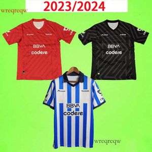 2023 2024 Montereys voetbalshirts thuis weg doelman voetbal shirts 23 24 blauw rood zwart training uniform pak