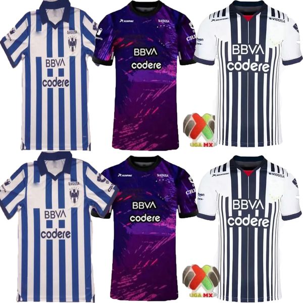 2023 2024 Monterrey Soccer Jerseys Hogar lejos R.FUNES MORI M.MEZA J.CAMPBELL 24 Conmemorar Camiseta de fútbol V.JANSSEN D.VERGARA Camisetas de futbol Uniformes