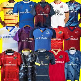 2023 2024 Munster City Rugby Jersey Leinster LEAGUE JERSEYS équipe nationale terrain à domicile match 22 23 24 chemise POLO Allemagne T-shirt Irlande Rouge bleu top t-shirts S-5XL 888