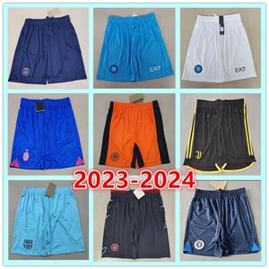2023 2024 Napoli pantalones cortos de fútbol pantalones cortos de fútbol para hombre inter 23 24 short de fútbol hogar lejos hombres tamaño S-2XL