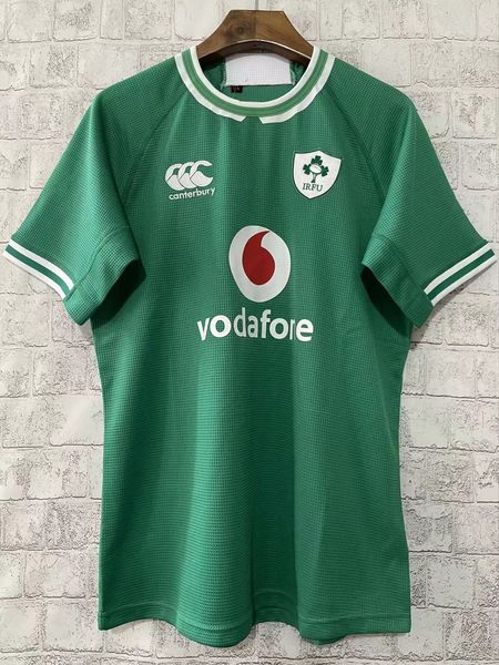 Camisetas de Rugby verdes para hombre, camiseta de entrenamiento de Nueva Irlanda, 2023, 2024