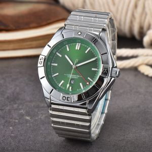 2023 2024 New Mens Watch Quartz Luxury Navitimer B01 Dial Brand Chronograph Belt Steel Strap de haute qualité Wristwatch Men's Quartz Watches Ben-08