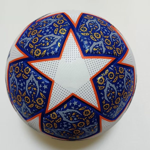 2023 2024 Nouveau R Size 5 Soccer 21 22 23 24 Soccerball de haute qualité Nice Match Football Football Ship the Balls Without Air316o