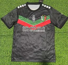 2023 2024 Nieuwe stijl Palestina voetbaltenue voetbalshirts Zwart Middenstreep Rood Groen voetbalshirt Oorlog Justitie Maart Voetbaluniform S-2XL Voetbalshirt heren sets