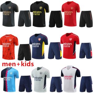 2023 2024 Pepe Saka Pink Arsen Tracksuit Football Football Soccer Jersey 23 24 Gunners Training Suit Odegaard Thomas Tierney Smith Rowe Transport Men KidSwear Kit Sportswear