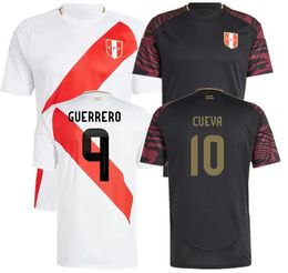Pérou Soccer Jerseys 2024 Copa America Home Away Football Shirt Peruana Équipe nationale PINEAU CUEVAS SOLANO PIZARRO ABRAM AQUINO GUERRERO CUBILLAS