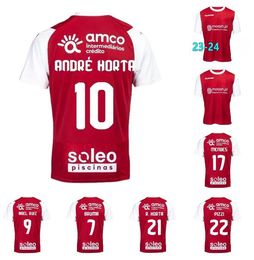 2023 2024 R.HORTA voetbalshirts voetbalshirts A. DJALO 23 24 ABEL RUIZ Galeno MENDES Paulinho BRUMA PIZZI Medeiros Castro Ricardo Heren Uniform heren kindertop