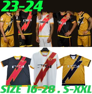 2023 2024 Rayo Vallecano FALCAO R.D.T camisetas de fútbol PALAZON GARCIA SANCHEZ MARTIN TREJO CISS MONTIEL LEJEUNE 23 24 hogar lejos hombres niños kits camiseta de fútbol S-XXL