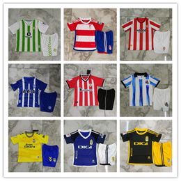 2023 2024 Real Betis Zaragoza Granada Kits Kits Jerseys Set 23 24 Granada Alaves Oviedo Camisetas de Futbol Real Sociedad Bilbao Kids Jersey Kits