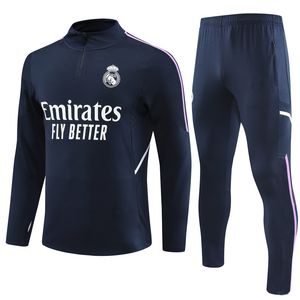 2023 2024 Real Madrids Bellingham Vini Jr Soccer Track Situit Men and Kids 23 24 Football Track Traje de entrenamiento Jogging Kit Chandal Futbol Survete 322