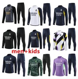 2023 2024 Real Madrids trainingspak trainingspak VINI JR BELLINGHAM 23/24 Real Madrides voetbal voor heren en kinderen CAMAVINGA sportkleding Chandal Futbol Survetement