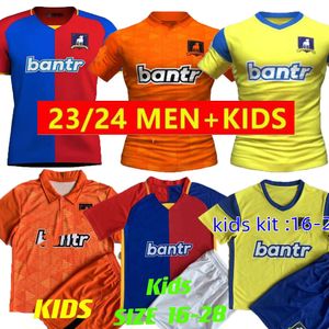 2023 2024 Richmond Soccer Jerseys Fans Teds Lassos Saison à domicile Troisième entraînement Homme et enfant Maillot de football Orange Bleu Rouge Jaune Kent Tartt Rojas