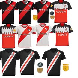 2023 2024 River Plate Soccer Jerseys BARCO DE LA CRUZ QUINTERO ALVAREZPRATTO FERNANDEZ Camisetas SOLARI Hommes Javascript 23 24 Chemises de football PALACIOS