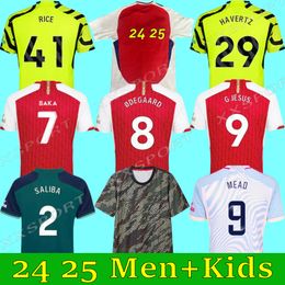 2023 2024 RUSSO WILLIAMSON MEAD SAKA LITTLE G.JESUS Maillot de football 23 24 McCABE MIEDEMA L.CODINA HURTIG CATLEY Kits de football chemise femmes uniformes pour enfants