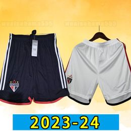 2023 2024 Sao Paulo voetbalshort thuis uit Dani Alves REINALDO Pato Pablo Voetbalbroek V. Bueno Hernanes Igor Gomes camisetas de futbol korte mouw