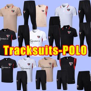 2023 2024 Sao Paulo Voetbal trainingspakken LUCIANO MIRANDA Rafinha J.Calleri Eder LUCIANO ALISSON NIKAO GABRIEL G.SARA voetbal heren Trainingsvest POLO 23 24