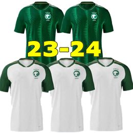 2023 2024 Saoedische voetbalshirts nationale team thuis uit shirts 23-24 Salem Al Dawsari Abudullah Alhamddan Firas Albirakan Arabia voetbalshirt